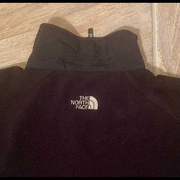 North Face men’s black fleece zip up large - Picture 6 of 7